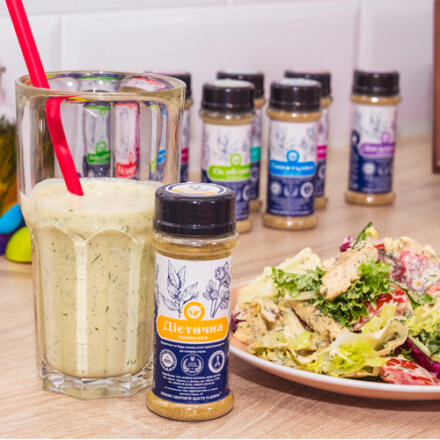 Салатна заправка | Йогуртовий коктейль | Дієтична приправа ТМ “Примафлора”